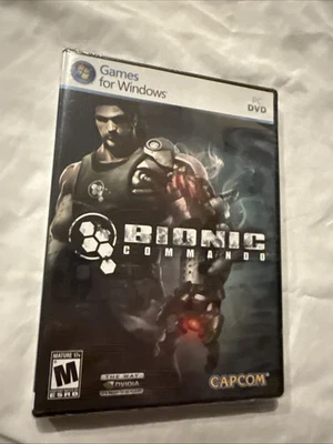 Bionic Commando Games for Windows PC DVD Brand New Factory Sealed - Image 1 of 2