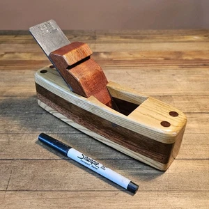 RARE E.C.E. Emmerich Cherry Primus CONCAVE Woodworking Plane 9" ☆GERMANY - Picture 1 of 7