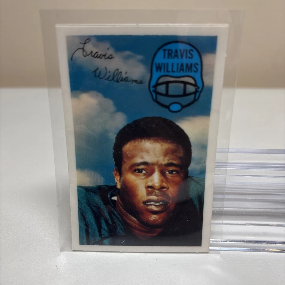 1970 Kellogg's Football Card # 5 Travis Williams - Green Bay Packers (NM) - Image 1 of 1