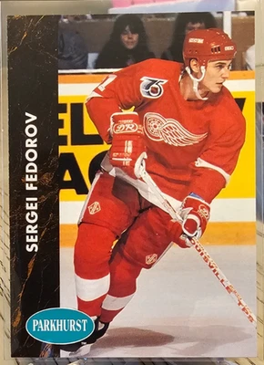 1991-92 Parkhurst Sergei Fedorov #38 Detroit Red Wings - Image 1 of 2