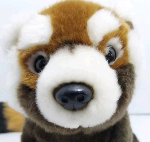 Plush Red Panda Stuffed Animal Realistic 2014 SOS Save Our Space - Picture 1 of 11