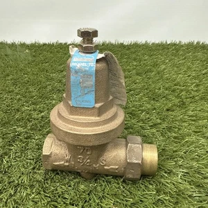Valvola riduzione pressione Zurn Wilkins modello 70 3/4" collegamento unione 25psi -75psi - Foto 1 di 6