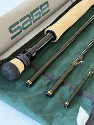 **漂亮**🔥超级 ~ 罕见 ~ SAGE XP 6WT。 11英尺开关飞杆!! 🔥~LEGENDARY~ — 第 1/4 张图片
