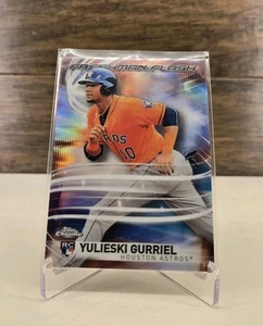 2017 Topps Chrome #FF-19 Yulieski Gurriel Freshman Flash Rookie RC Astros - Imagen 1 de 2
