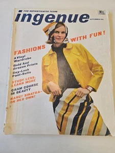Vintage seltene Rarität September 1966 INGENUE Magazin für anspruchsvolle Teens Mode - Bild 1 von 23