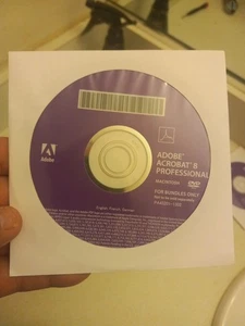 Adobe Acrobat 8 Professional For MAC - NEW DISC WITH SERIAL # See Disc - Picture 1 of 1