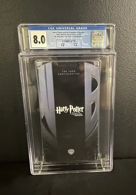 CIB FYC CGC 8.0 Harry Potter And The Chamber Of Secrets VHS Movie Opened - Image 1 of 2