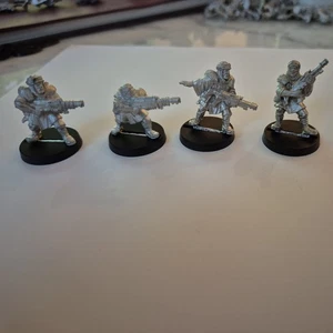 Imperial Guard Tallarn Desert Raider Trooper x 4 - Metal - Picture 1 of 9