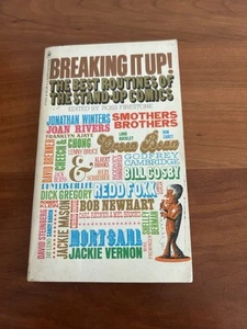 BREAKING IT UP! Stand-up Comic Routines Ross Firestone Bantam 1975 Lenny Bruce - Imagen 1 de 3