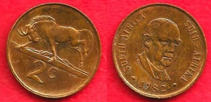 SÜDAFRIKA - SOUTH AFRICA. 2 CENT 1982 . WUNDERSCHÖN / A. UNC - Bild 1 von 1