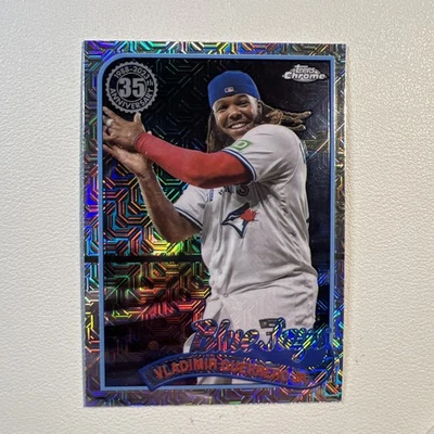 2024 Topps Series 1 - 1989 Topps Chrome Silver Pack Vladimir Guerrero Jr - Image 1 of 3