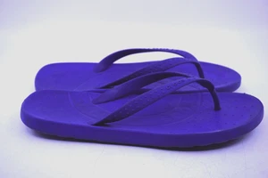 Crocs Unisex Chawaii Blue Flip Flops, (US Mens 5 / Womens 7) Thong Sandals - Picture 1 of 5
