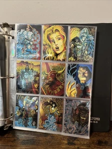 Tarjetas coleccionables Lady Death 1994 cromo serie 1 y 2 juegos completos de 1-100 y pegatinas - Imagen 1 de 10