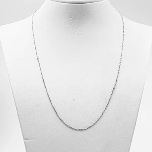 Chaine Forcat or 18k 2.12grs - 46cm - Bijoux occasion - Imagen 1 de 1