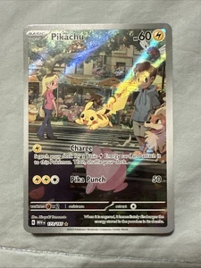Pokemon TCG S&V 151 Pikachu Card 173/165 Illustration Rare Near Mint Full Art - Picture 1 of 2