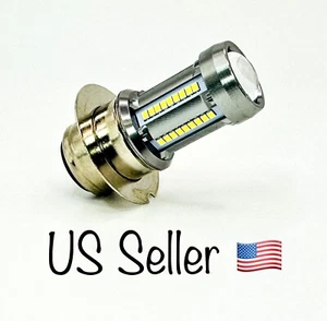 LED HEADLIGHT BULB for LUCAS 370 BPF 12v 45/40w TRIUMPH BSA NORTON MATCHLESS - Picture 1 of 14