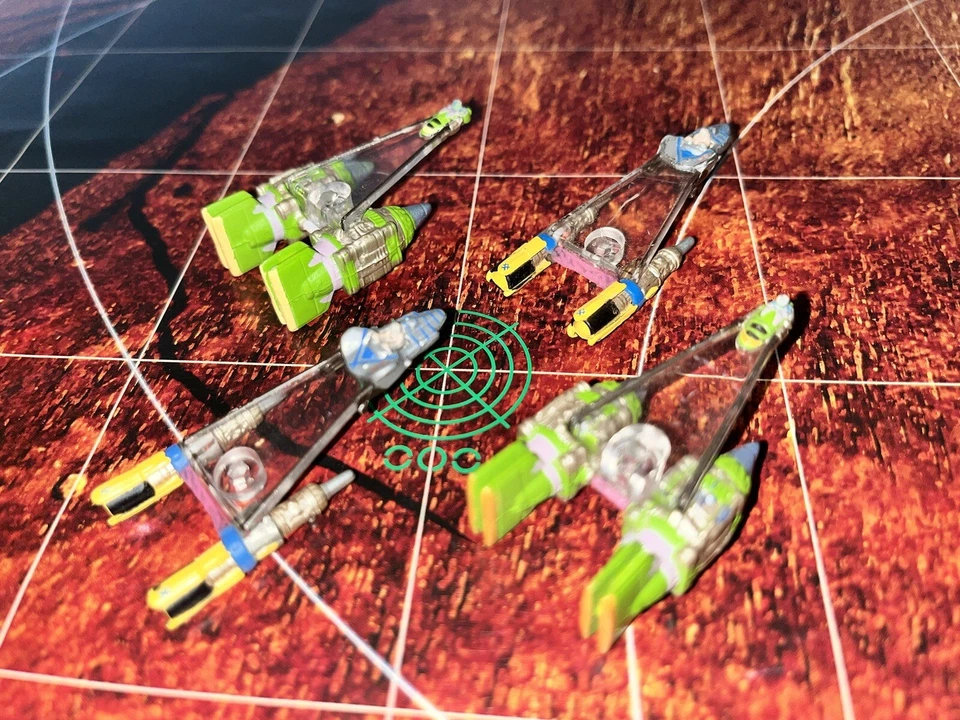 Micro Machines Star Wars Episode 1 Lot Anakin’s Gasgano’s Aldar Beedo’s Podracer - Image 1 of 1