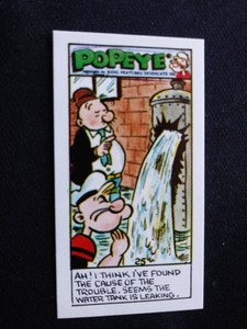 1964 Primrose Popeye 4th Series Card # 25 Ah! I think I found... (EX)