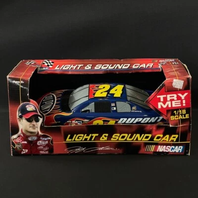 2004 NASCAR Collectible Car 1/18 Jeff Gordon #24 Lights And Sounds NEW - Image 1 of 4