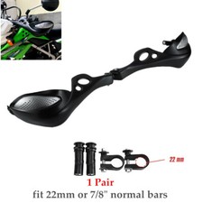 2PCS Motorcycle Dirt Bike Hand Guard Handlebar Wind Spoiler Protective Shield