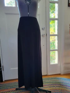 Vera Wang Separates - Black Rayon, Maxi skirt - Women's - L - Picture 1 of 4