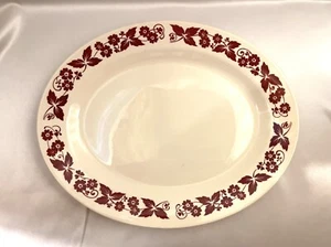 Homer Laughlin “Majestic Brittany” Pattern Meat Plater  USA J 50 N 6   13 1/2 In - Picture 1 of 10