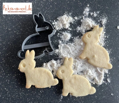 Keksausstecher Cookie Cutter Osterhase Easter Bunny Hase Rabbit Plätzchen Teig - Bild 1 von 4