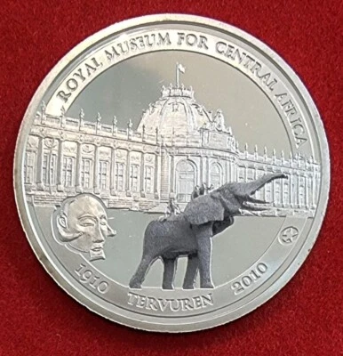 MONETA ARGENTO 10 EURO BELGIO 2010 - Immagine 1 di 2