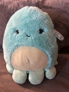 Squishmallows Ophelia Octopus 12" Fuzzamallow - 2022 Neu mit Etikett - Bild 1 von 6