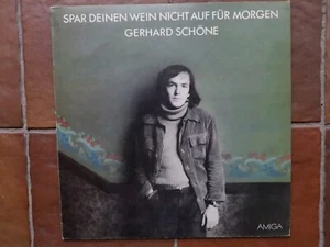 LP Gerhard Schöne "Spar Deinen Wein Nicht Auf Für Morgen" DDR Liedermacher 1981 - Bild 1 von 2