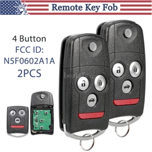 2 For 2007 - 2009 2010 2011 2012 2013 Acura MDX RDX Keyless Car Remote Key Fob - Picture 1 of 8
