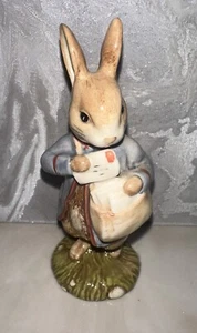 Beswick Figurine Peter With Postbag By Beatrix Potter 1996 Signed - Picture 1 of 3