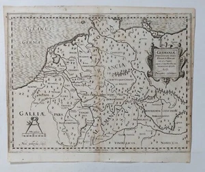 82249 58 Incisione Cluverio (1580/1622) - Mappa Germania / Olanda - Picture 1 of 1