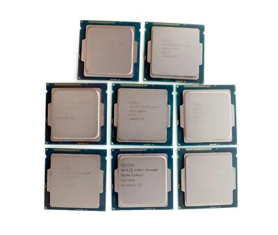 Lot of 8 Intel Core i3-4160T 3.1GHz LGA1150 SR1PH - Image 1 of 4
