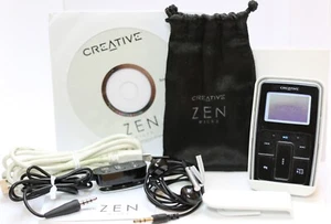 Creative Zen Micro 6GB Black with wired remote and earphones bundle - Picture 1 of 19