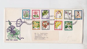 1969 Sc 122/31 set on FDC,flower f1135 - Picture 1 of 2