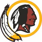 Redskins Tucked Feather Inspired Full Size Football Helmet Decals