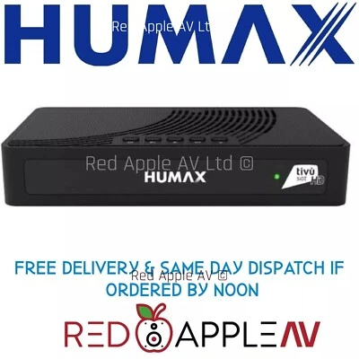 Italian Italy TivuSat HD Humax Satellite Decoder + Activated Italy Tivusat Card - Image 1 of 4