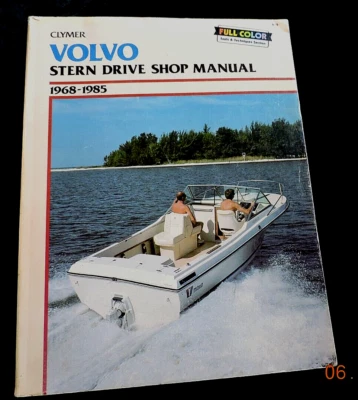 Manual de taller Clymer Volvo Stern Drive B770 1968-1985 * ENVÍO RÁPIDO GRATUITO Foto 1 de 3