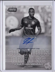  2018 Stadium Club MLS Autograph Black And White 28 Jonathan Mensah Columbus /99 - Bild 1 von 2
