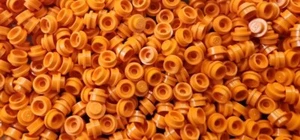 Lot Of 500 Lego Piece Orange 4073 Round Plate 1 x 1 Parts Piece  - Picture 1 of 1