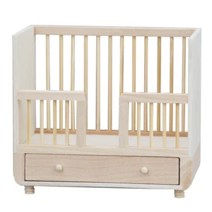 1:12 Dollhouse Miniature Baby Cot Crib Furniture Model Decor Kid Play House TJO - Picture 1 of 6