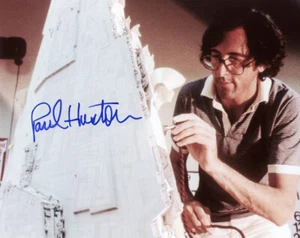 PAUL HUSTON SIGNED 8x10 PHOTO ILM VISUAL EFFECTS ARTIST STAR WARS BECKETT BAS - Picture 1 of 2