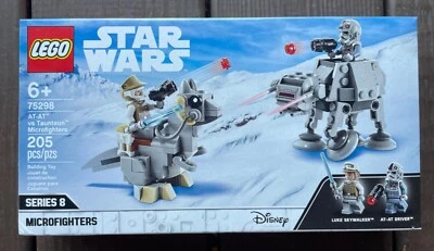 LEGO Star Wars 'AT-AT vs Tauntaun Microfighters' (75298) Sealed Retired - Image 1 of 2