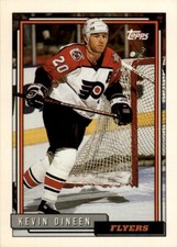 1992-93 Topps NHL Kevin Dineen #131