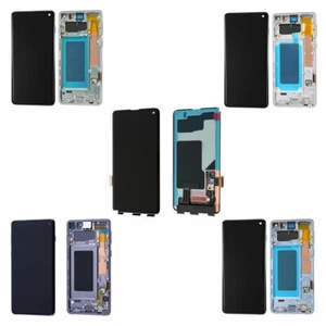 OEM LCD Display Bildschirm Touch Digitizer für Samsung Galaxy S10 G973 mit Rahmen USA - Bild 1 von 31