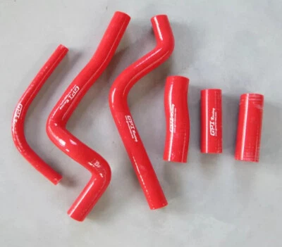 RED For Honda CR500 CR500R 1989-2001 94 90 93 92 89 91 95 Silicone Radiator Hose - Image 1 of 3
