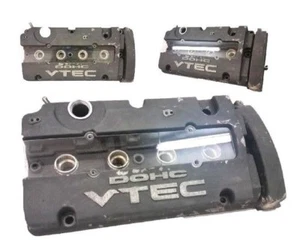 CNC'ed **CLEAR** PLUG VALVE COVER HONDA PRELUDE VTEC H22 H22A H22A1 SI - Foto 1 di 9