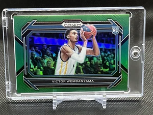 2023 Victor Wembanyama Prizm Rookie variante Green Prizm #2 RC QUASI NUOVO/MT - Foto 1 di 5