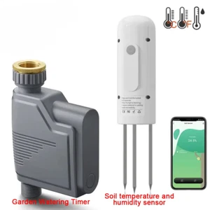 Smart Water Valve Controller Sprinkler Drip Irrigation System Temperature Sensor - Picture 1 of 22